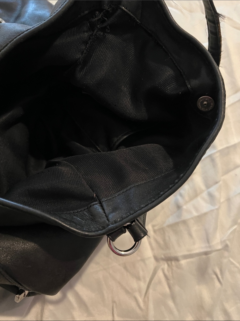 Coach Brown and Black Signature Shoulder Bag - Picture 13 of 16